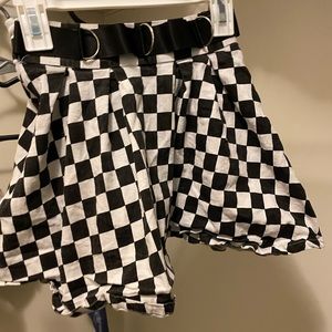 small Checkered skirt